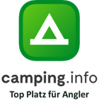 Campingpark Hüttensee ist ausgezeichnet als Top Campingplatz als Platz für Angler