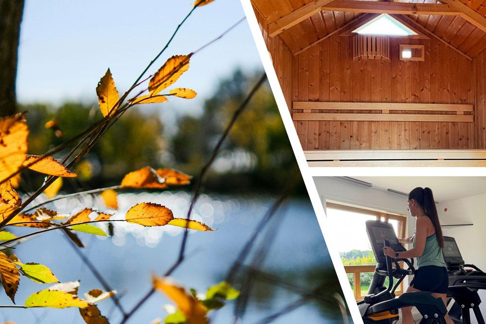 Egal ob Sauna oder Fintesstudio am See. Im Campingpark Hüttensee kannst du Wellness und Fitness in der Nebensaison genießen.